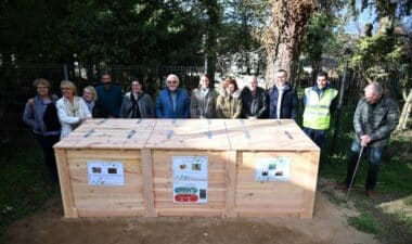 Composteur pour collectivité / Bac de compostage collectif - Conception,  fabrication et pose