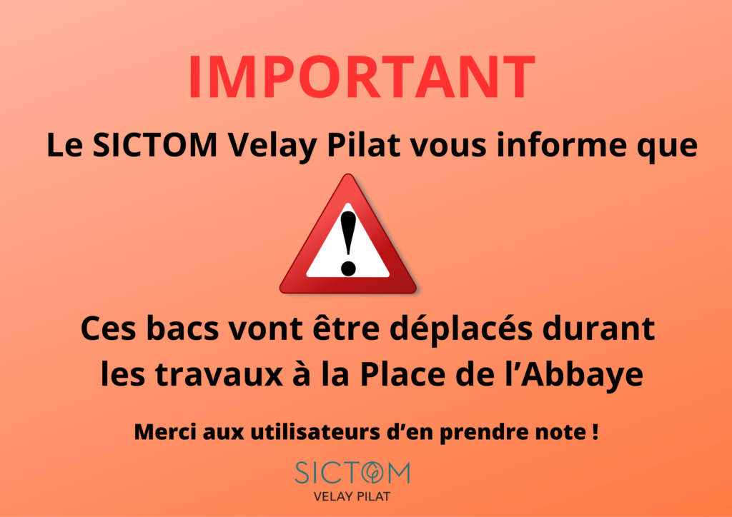 Affiche conteneurs déplacés