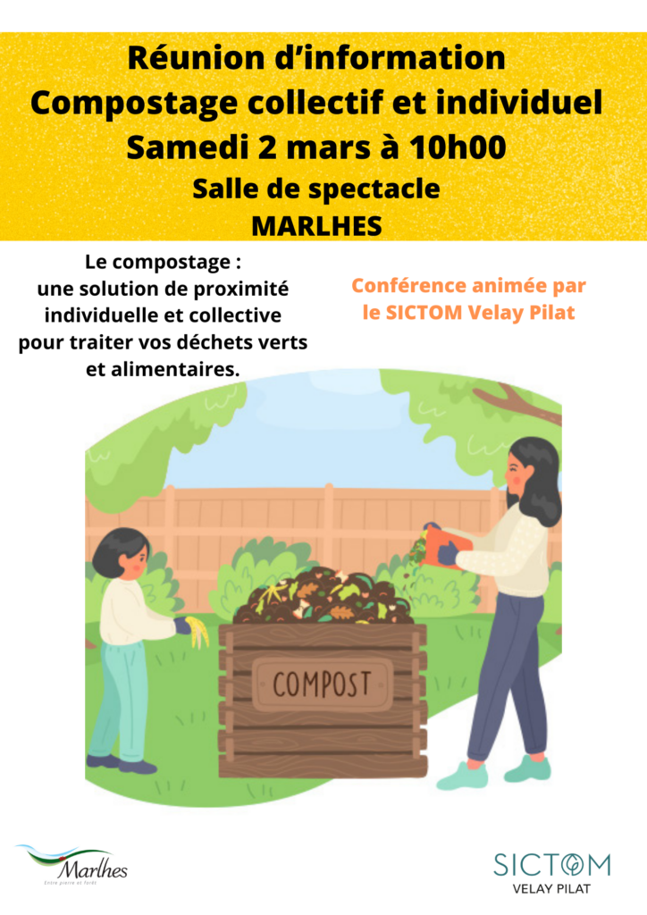Réunion compostage Marlhes