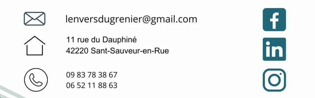 Contact l'Envers du Grenier