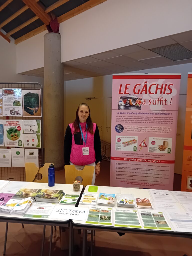 stand gaspillage alimentaire et compostage